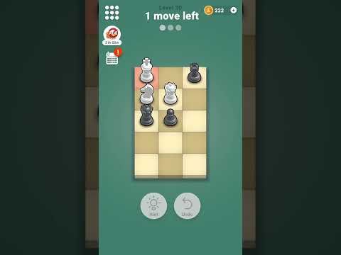 Video guide by Game Smarter : Pocket Chess Level 30 #pocketchess