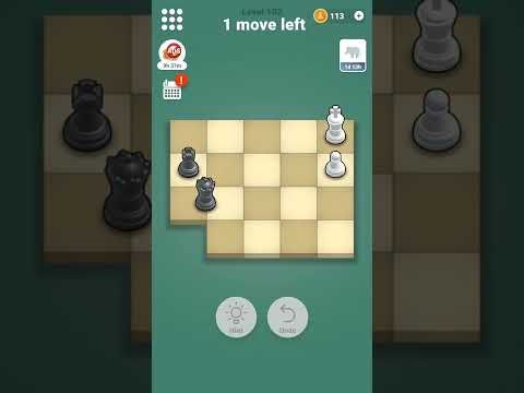 Video guide by Game Smarter : Pocket Chess Level 102 #pocketchess
