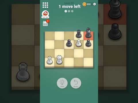 Video guide by Game Smarter : Pocket Chess Level 22 #pocketchess