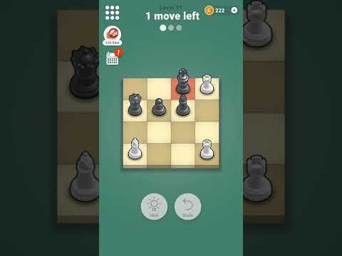 Video guide by Game Smarter : Pocket Chess Level 31 #pocketchess