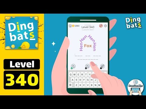 Video guide by BrainGameTips: Dingbats! Level 340 #dingbats