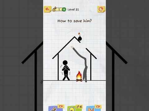 Video guide by VERONZ TV: Draw 2 Save Level 21 #draw2save