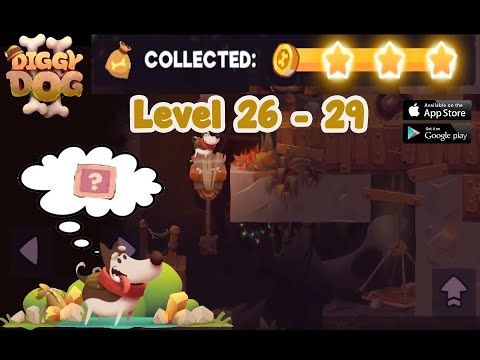 Video guide by Android Gaming with Ashraf: My Diggy Dog 2 Level 26 #mydiggydog