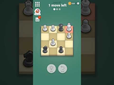 Video guide by Game Smarter : Pocket Chess Level 47 #pocketchess