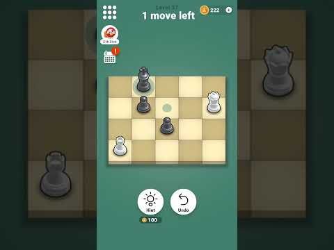 Video guide by Game Smarter : Pocket Chess Level 37 #pocketchess