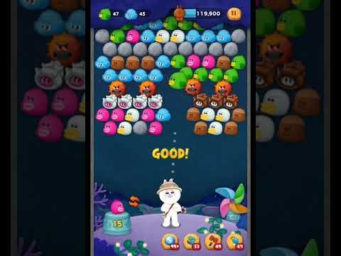 Video guide by 陳聖麟: LINE Bubble 2 Level 1691 #linebubble2