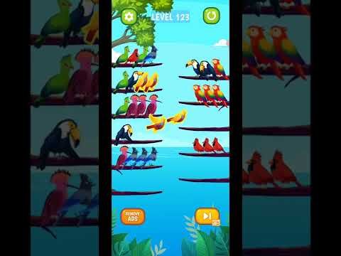 Video guide by Fazie Gamer: Bird Sort Puzzle Level 123 #birdsortpuzzle