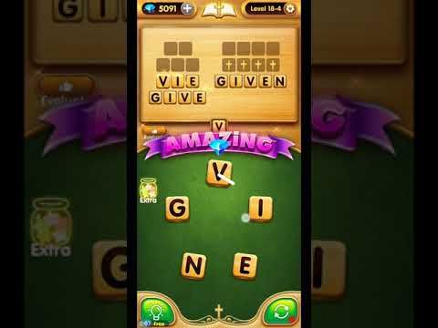 Video guide by ETPC EPIC TIME PASS CHANNEL: Bible Word Puzzle Chapter 18 - Level 4 #biblewordpuzzle