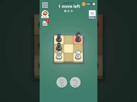 Video guide by Game Smarter : Pocket Chess Level 105 #pocketchess