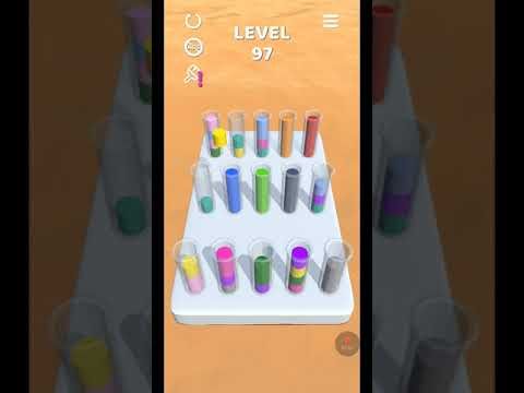 Video guide by Glitter and Gaming Hub: Sort It 3D Level 97 #sortit3d