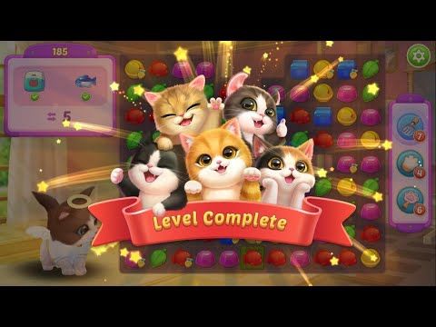 Video guide by Micro Gameplay: Kitten Match Level 160 #kittenmatch