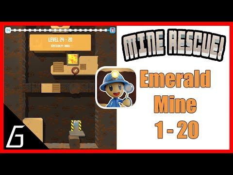 Video guide by LEmotion Gaming: Mine Rescue! Level 24 #minerescue