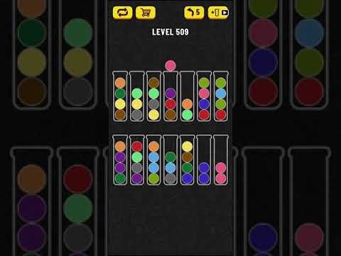 Video guide by Mobile games: Ball Sort Puzzle Level 509 #ballsortpuzzle
