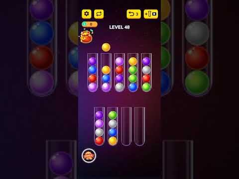 Video guide by Gaming ZAR Channel: Ball Sort Puzzle Level 48 #ballsortpuzzle