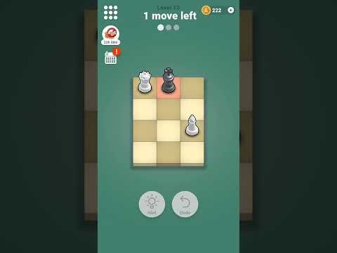 Video guide by Game Smarter : Pocket Chess Level 13 #pocketchess