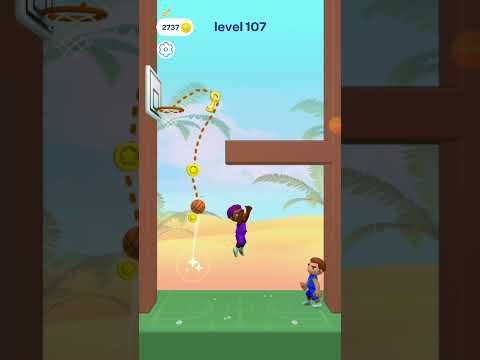 Video guide by Fancy  games: Doodle Dunk Level 107 #doodledunk