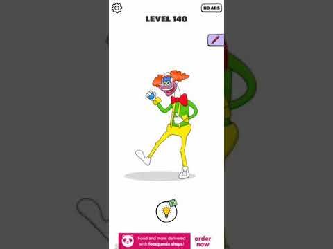Video guide by Chaker Gamer: Draw a Line: Tricky Brain Test Level 140 #drawaline