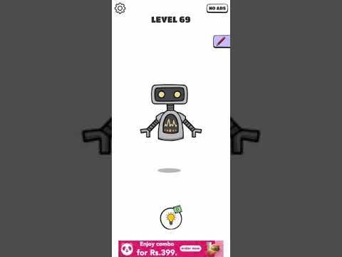 Video guide by Chaker Gamer: Draw a Line: Tricky Brain Test Level 69 #drawaline