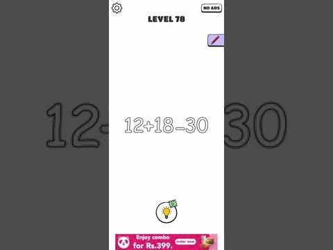 Video guide by Chaker Gamer: Draw a Line: Tricky Brain Test Level 78 #drawaline