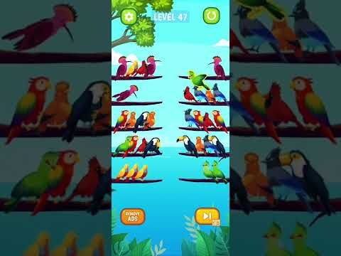 Video guide by HelpingHand: Bird Sort Puzzle Level 47 #birdsortpuzzle