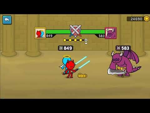 Video guide by Happy Game Time: Red & Blue Stickman Level 96 #redampblue