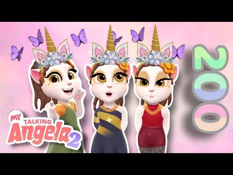 Video guide by ChocoBeez: My Talking Angela 2 Level 200 #mytalkingangela