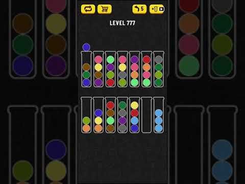 Video guide by Mobile games: Ball Sort Puzzle Level 777 #ballsortpuzzle