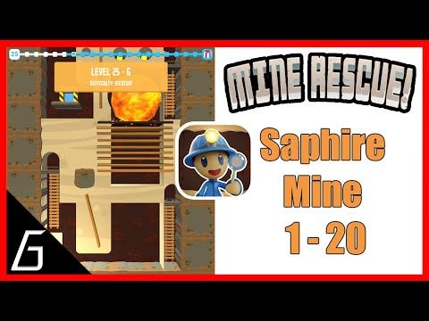 Video guide by LEmotion Gaming: Mine Rescue! Level 25 #minerescue