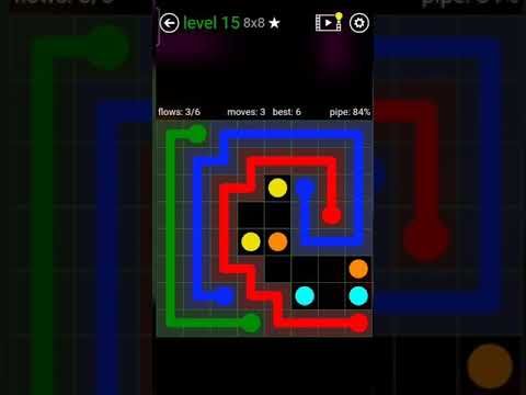 Video guide by PaPkanShubham: Color Connect Level 15 #colorconnect