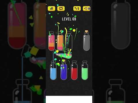 Video guide by Crazy Gamer: Soda Sort Puzzle Level 69 #sodasortpuzzle
