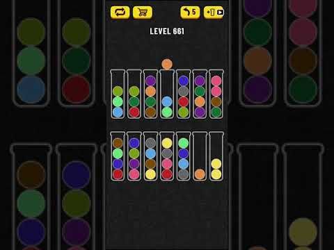 Video guide by Mobile games: Ball Sort Puzzle Level 661 #ballsortpuzzle