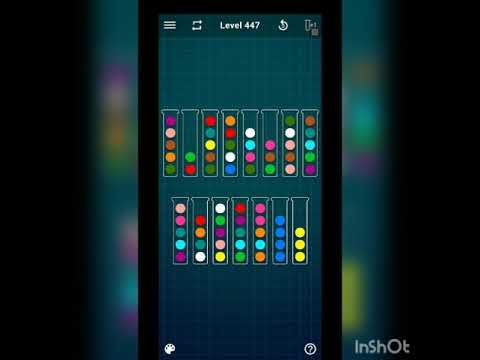 Video guide by Mobile Games: Ball Sort Puzzle Level 447 #ballsortpuzzle