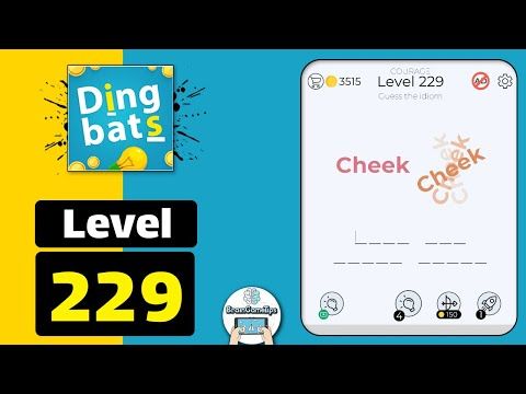 Video guide by BrainGameTips: Dingbats! Level 229 #dingbats