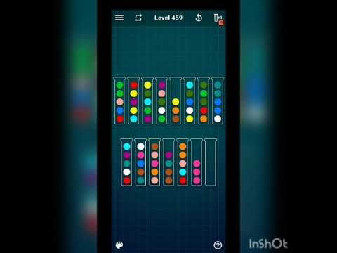 Video guide by Mobile Games: Ball Sort Puzzle Level 459 #ballsortpuzzle