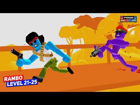 Video guide by Daily Dose Of Gameplay: Stickman Ragdoll Fighter Level 21-25 #stickmanragdollfighter