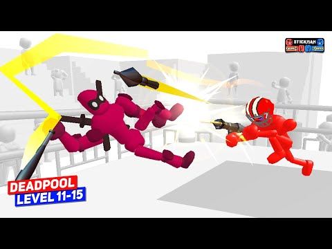 Video guide by Daily Dose Of Gameplay: Stickman Ragdoll Fighter Level 11-15 #stickmanragdollfighter