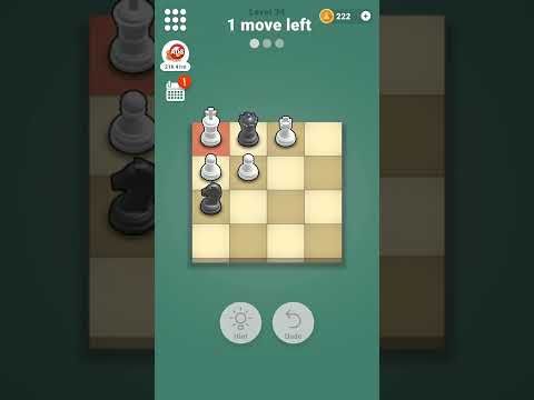 Video guide by Game Smarter : Pocket Chess Level 34 #pocketchess