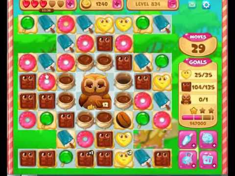 Video guide by Gamopolis: Candy Valley Level 834 #candyvalley