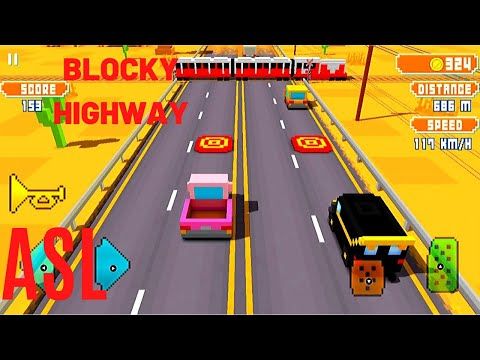Video guide by ASL Android Games: Blocky Highway Level 3 #blockyhighway