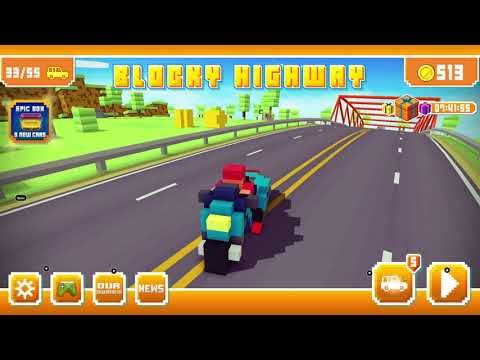 Video guide by ASL Android Games: Blocky Highway Level 131 #blockyhighway