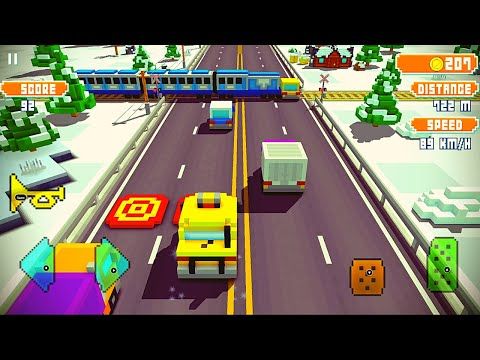 Video guide by ASL Android Games: Blocky Highway Level 44 #blockyhighway