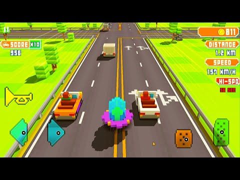 Video guide by ASL Android Games: Blocky Highway Level 11 #blockyhighway