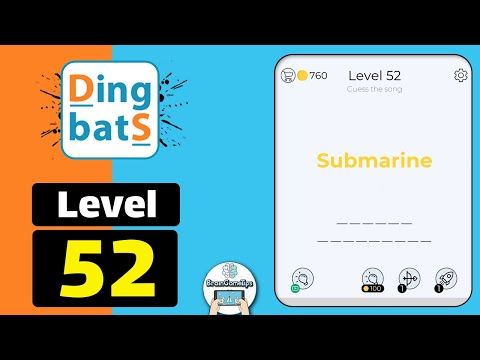 Video guide by BrainGameTips: Dingbats! Level 52 #dingbats