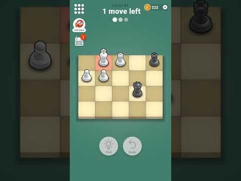 Video guide by Game Smarter : Pocket Chess Level 41 #pocketchess