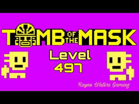 Video guide by Rayne Waters Gaming: Tomb of the Mask Level 497 #tombofthe