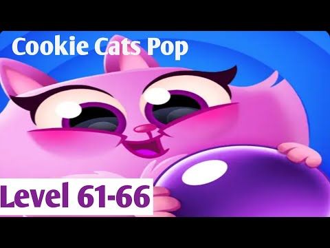 Video guide by AndroidiOS Gameplays & Walkthroughs: Cookie Cats Pop Level 61-66 #cookiecatspop