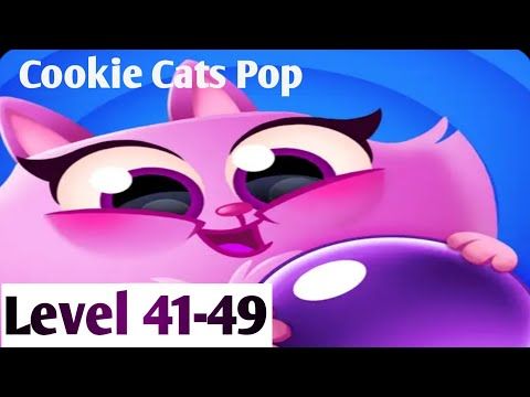 Video guide by AndroidiOS Gameplays & Walkthroughs: Cookie Cats Pop Level 41-49 #cookiecatspop