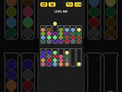 Video guide by Mobile games: Ball Sort Puzzle Level 685 #ballsortpuzzle