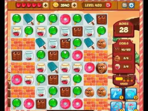 Video guide by Gamopolis: Candy Valley Level 489 #candyvalley