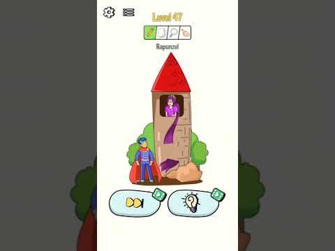 Video guide by Android,IOS Gamerz: Erase Story Level 46-47 #erasestory